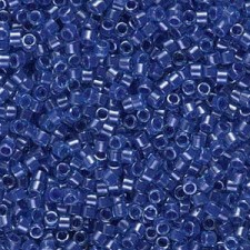 Miyuki delica Beads 11/0 - Blue lined aqua DB-285